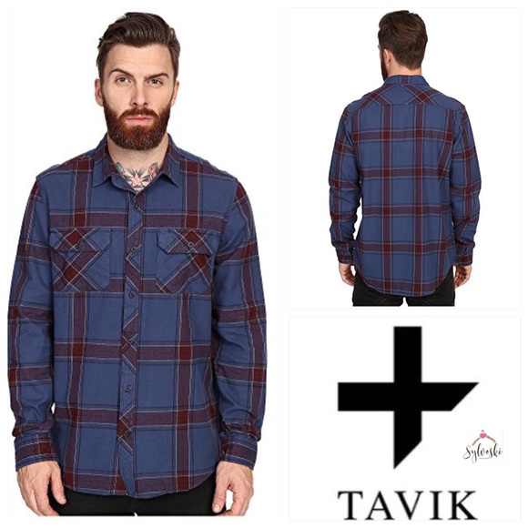 Tavik Other - 🆕Tavik Men's Vincent Flannel Long Sleeve Cotton